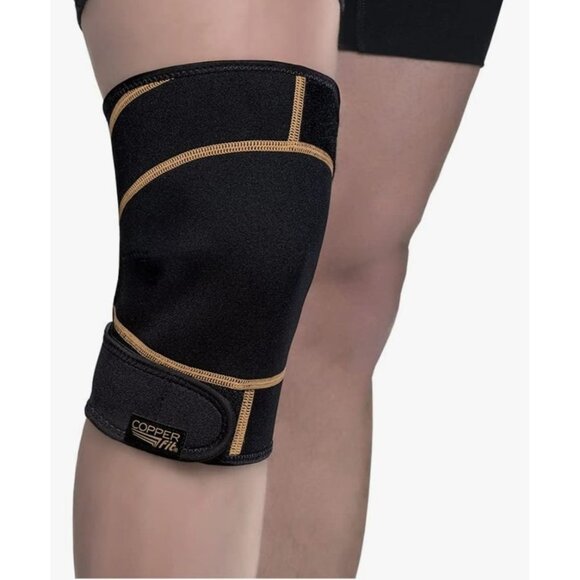 Copper Fit Rapid Relief Knee Wrap With Hot & Cold Gel Pack - Picture 2 of 3